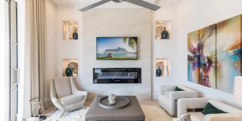 How to Make a Small Room Look Bigger with the Right Fireplace